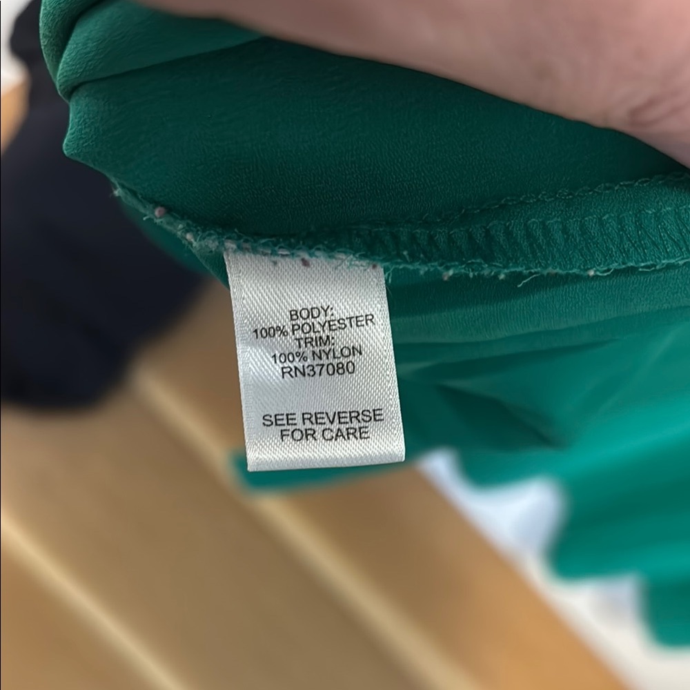 Cato 22/24 Green Women's Dress Top - Picture 4 of 6